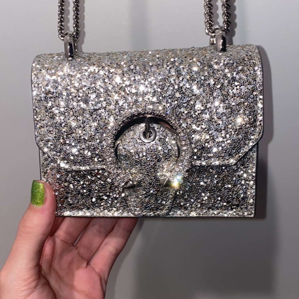 💎jimmy choo mini paris crossbody glitter/ Diamond bag💎